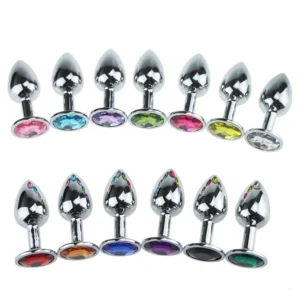 Plug Anal Acero Joya TALLA M