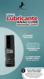 Lubricante intimo Anal lube black power