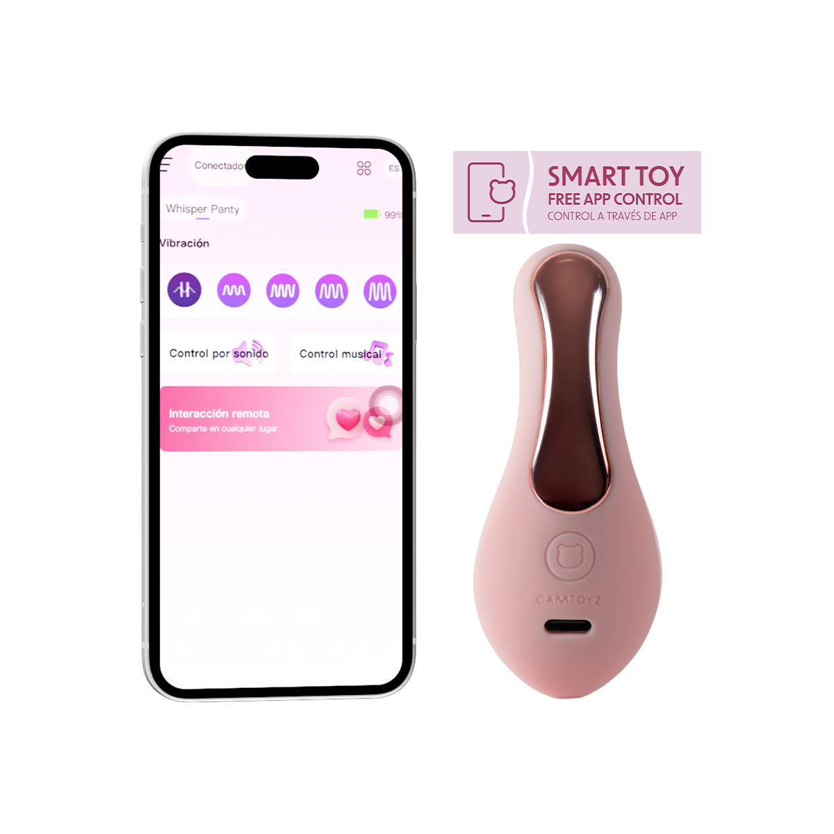 Whisper Panty Vibrador con APP - Image 3