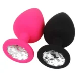 Plug Anal Joya en Silicona Talla S