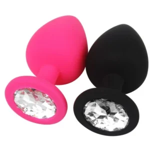 Plug Anal Joya en Silicona Talla S